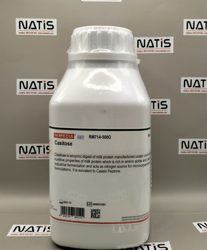 Hóa chất - Môi trường vi sinh - Casitose, mã RM714-500G, hãng Himedia, Ấn Độ