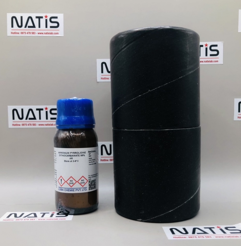 Hóa chất AMMONIUM PYRROLIDINE DITHIOCARBAMATE (APDC), mã 01338, hãng Loba Chemie - Ấn Độ