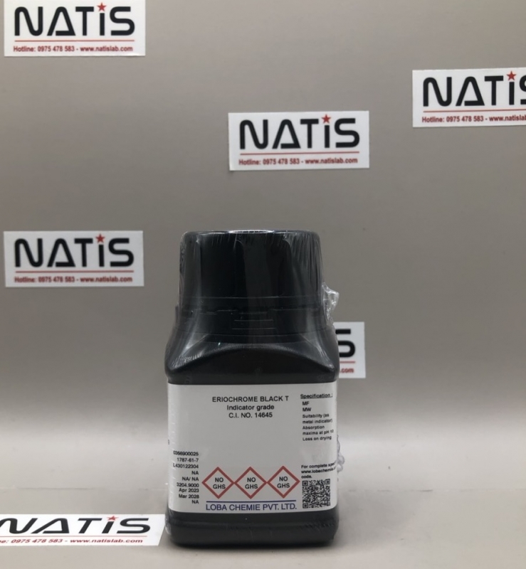 Hóa chất ERIOCHROME BLACK T Indicator, mã 03669, hãng Loba Chemie - Ấn Độ
