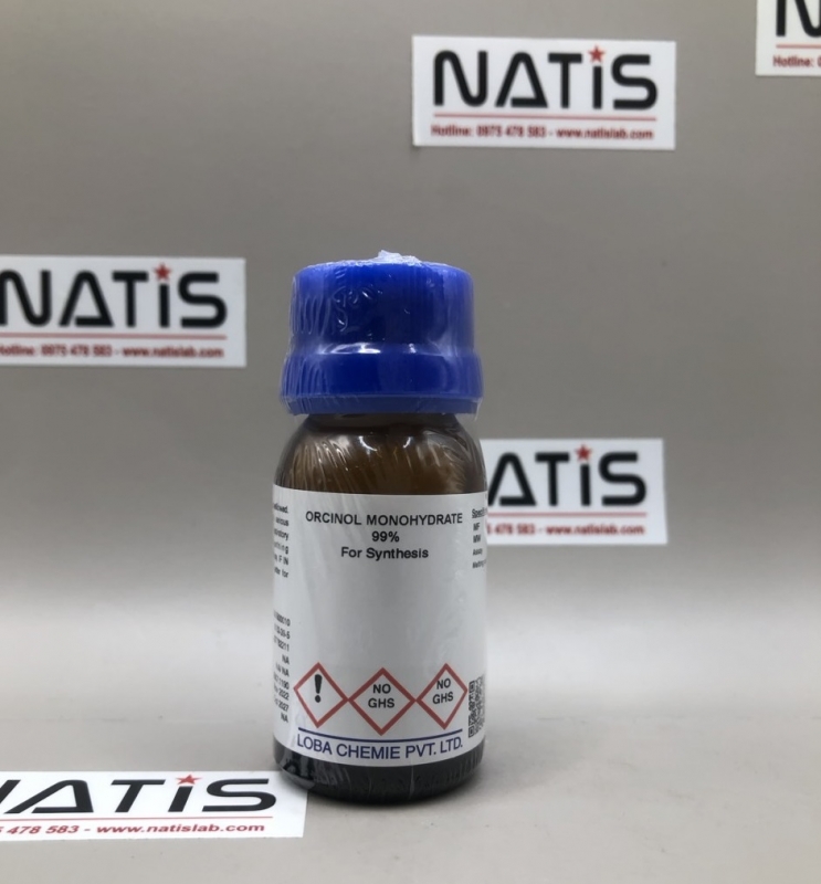 Hóa chất ORCINOL MONOHYDRATE, mã 05055, hãng Loba Chemie - Ấn Độ