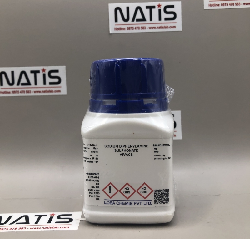 Hóa chất SODIUM DIPHENYLAMINE SULPHONATE, mã 05860, hãng Loba Chemie - Ấn Độ