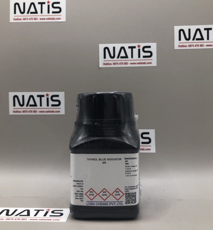 Hóa chất THYMOL BLUE INDICATOR, mã 06306, hãng Loba Chemie - Ấn Độ