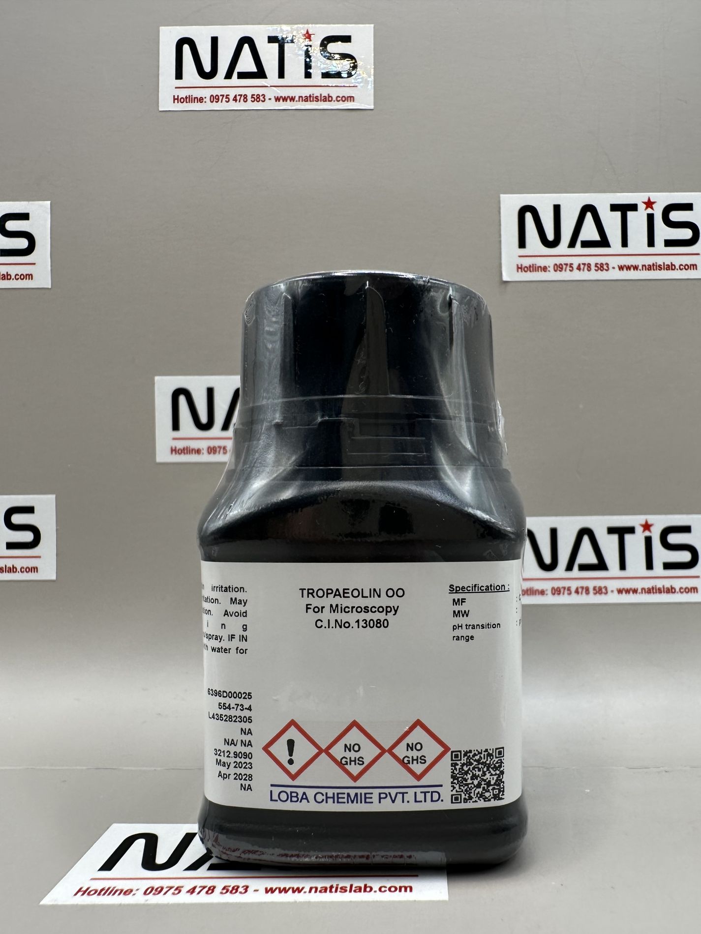 Hóa chất TROPAEOLIN OO For Microscopy, mã 6396D, hãng Loba Chemie - Ấn Độ
