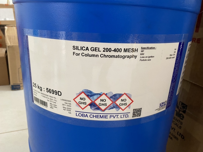 Hóa chất SILICA GEL 200-400 MESH For Column Chromatography, mã 5699D, hãng Loba Chemie - Ấn Độ