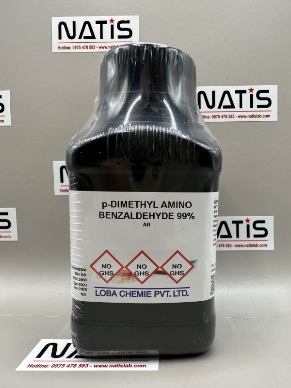 Hóa chất p-DIMETHYL AMINO BENZALDEHYDE, mã 03371, hãng Loba Chemie - Ấn Độ