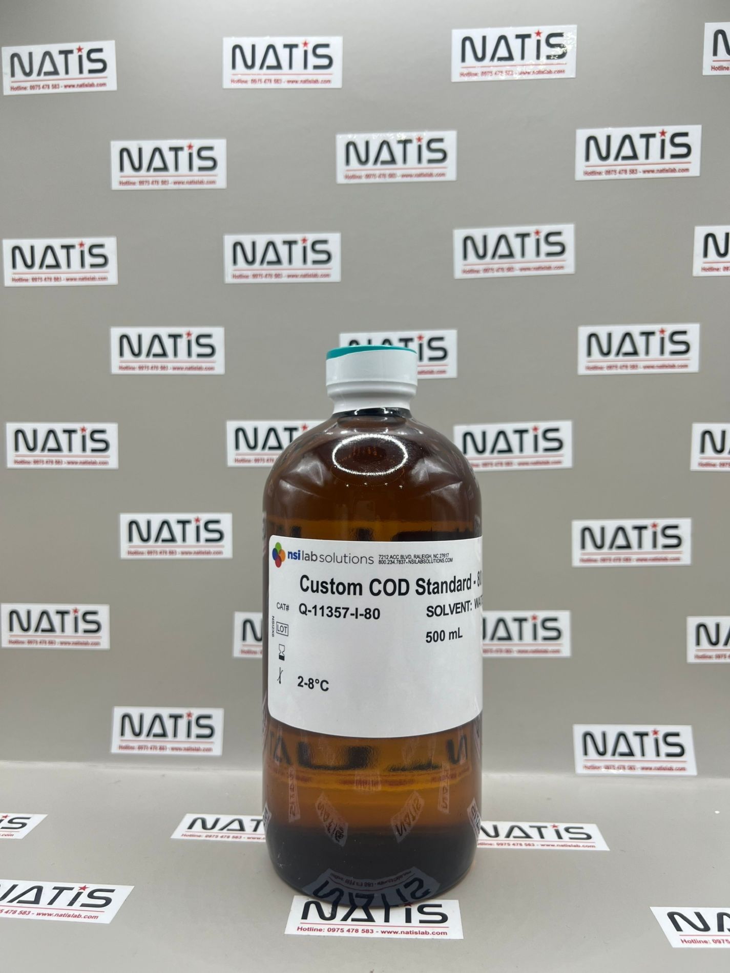 Dung dịch chuẩn COD 80mg/L, hãng NSI, Mỹ