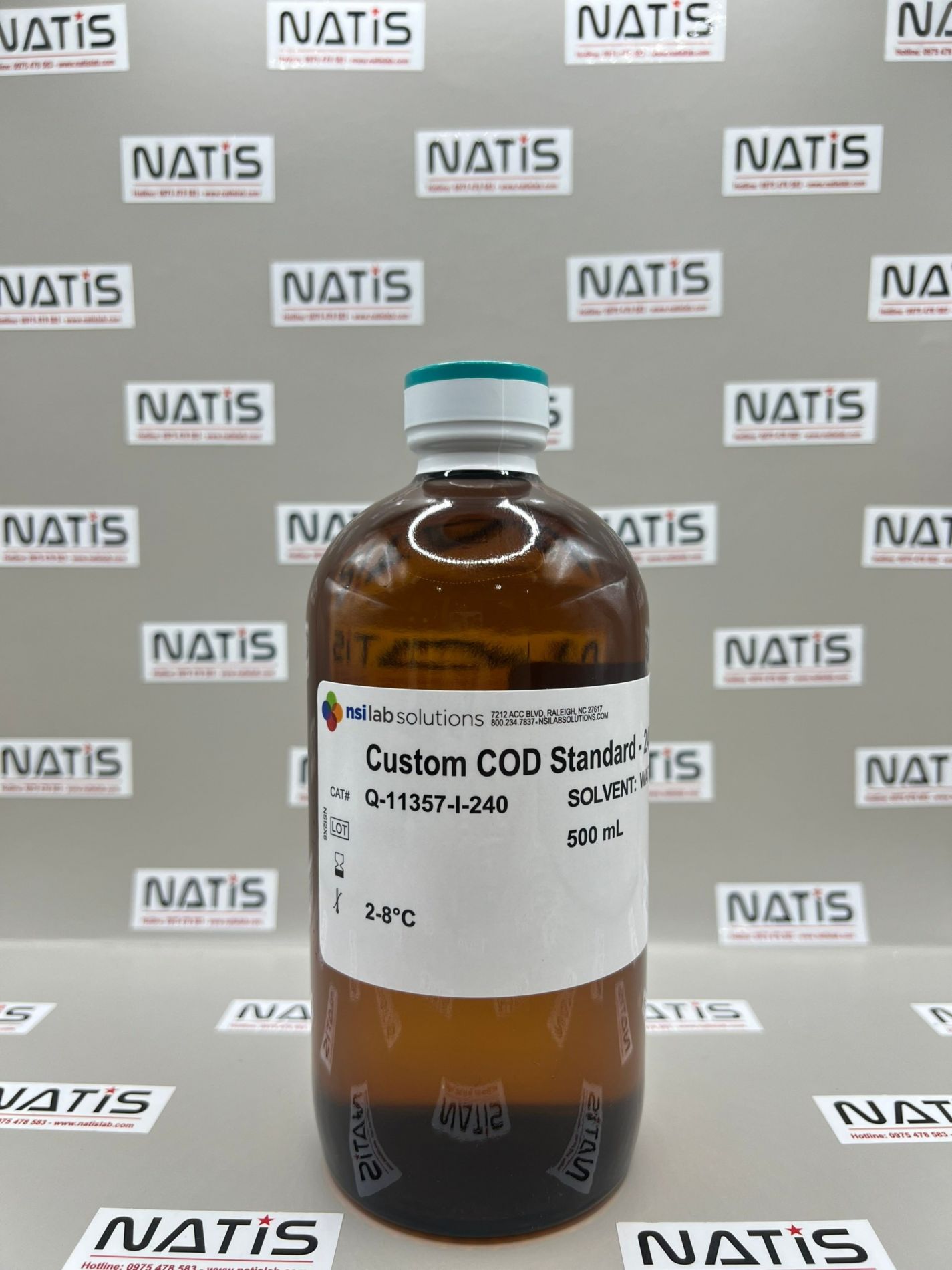 Dung dịch chuẩn COD 240mg/L, hãng NSI, Mỹ