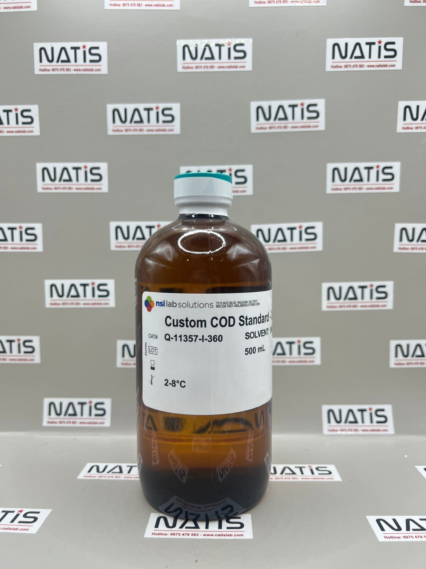 Dung dịch chuẩn COD 360mg/L, hãng NSI, Mỹ