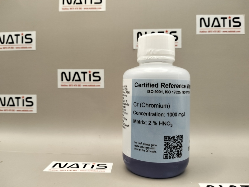 Dung dịch chuẩn ICP/MS - Cr 1000mg/l, mã M213.2NP.L1, hãng CPAchem - Bungari