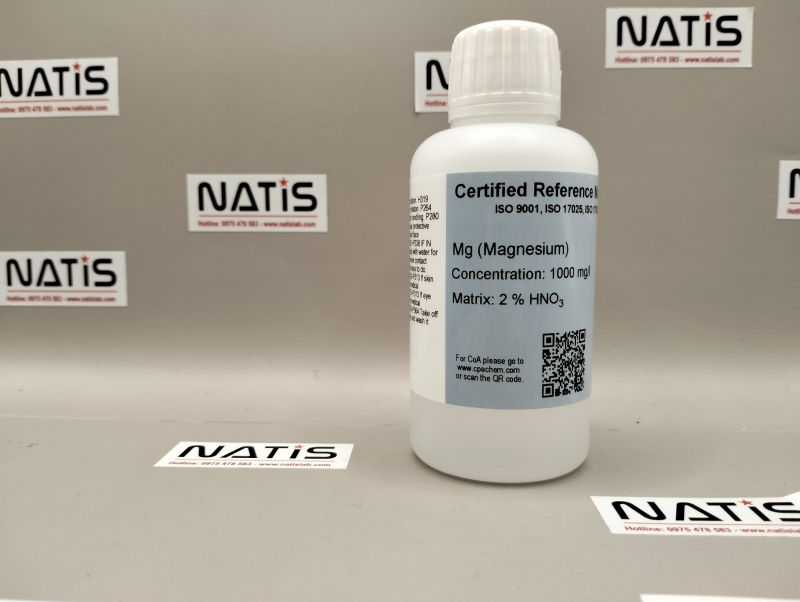 Dung dịch chuẩn ICP/MS - Mg 1000mg/l, mã M232.2NP.L1, hãng CPAchem - Bungari