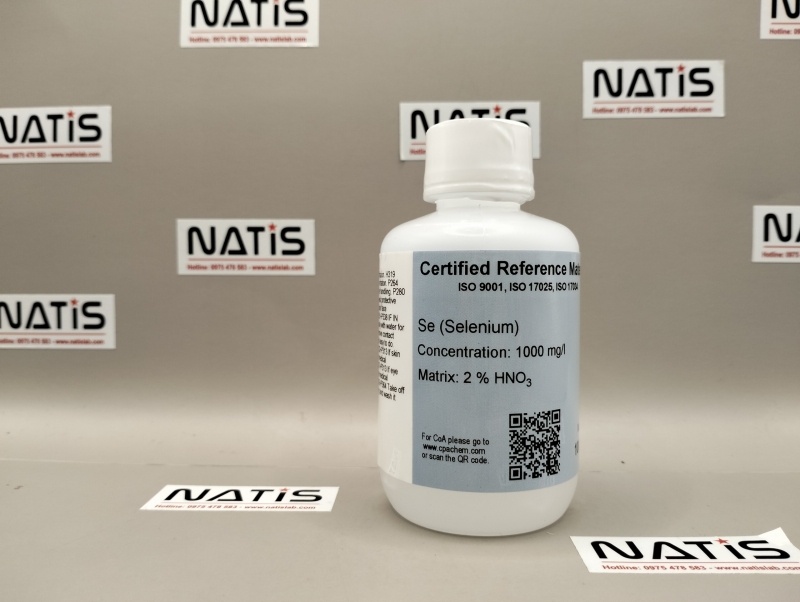 Dung dịch chuẩn ICP/MS - Se 1000mg/l, mã M252.2NP.L1, hãng CPAchem - Bungari