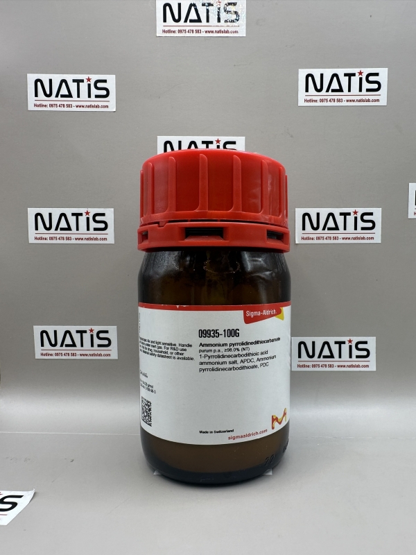 Hóa chất Ammonium pyrrolidinedithiocarbamate (APDC), mã 09935-100G, hãng Sigma