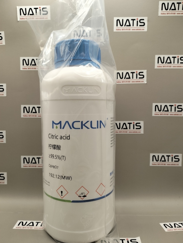 Hóa chất Citric acid, hãng Macklin - TQ