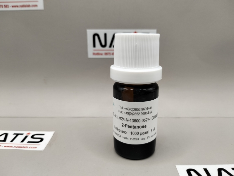 Dung dịch chuẩn 2-Pentanone 1000 µg/mL in Methanol, mã LM24-N-13600-0527-1000ME5, hãng Labmix24, Đức