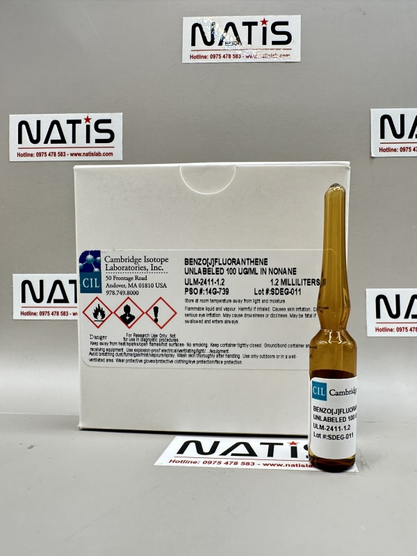 Dung dịch chuẩn BENZO[J]FLUORANTHENE UNLABELED 100 UG/ML IN NONANE, mã ULM-2411-1.2, hãng CIL - Mỹ