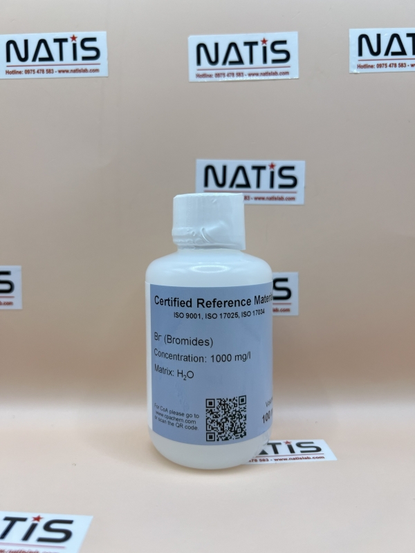 Dung dịch chuẩn IC - Bromides (Br-) 1000 mg/l, mã H001.W.L1, hãng CPAchem - Bungari