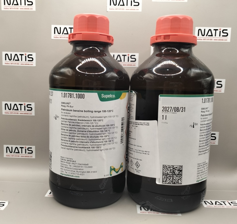 Petroleum benzine boiling range 100-120°C, Merck
