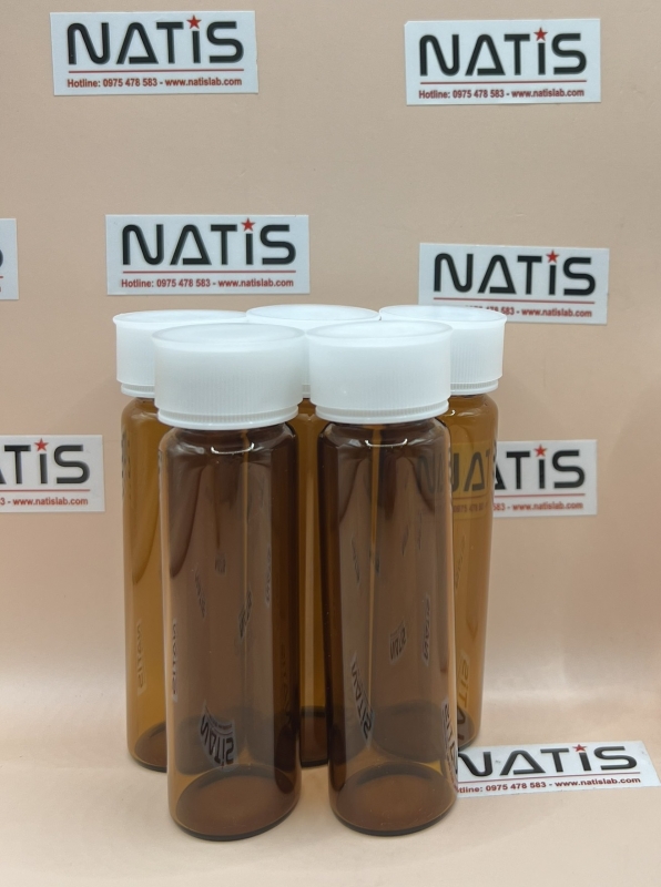 Ống EPA/TOC 40mL, thủy tinh, màu nâu, mã C0000343, hãng ALWSCI - TQ