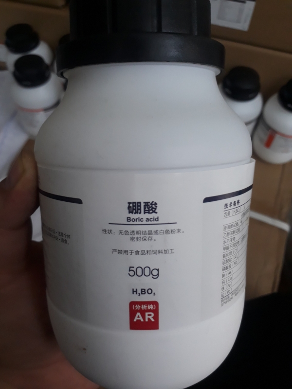 Boric Acid, Trung Quốc