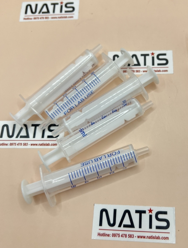 Bơm tiêm nhựa cho HPLC loại 5mL, mã C0001750, hãng ALWSCI - TQ