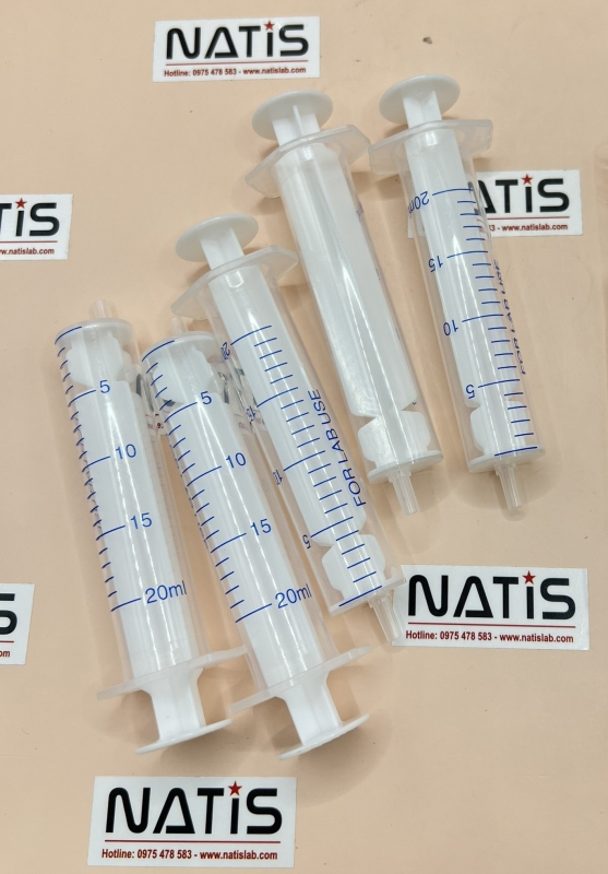 Bơm tiêm nhựa cho HPLC loại 20mL, mã C0001752, hãng ALWSCI - TQ