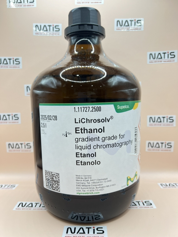 Ethanol gradient grade for liquid chromatography, mã 1117272500, hãng Merck