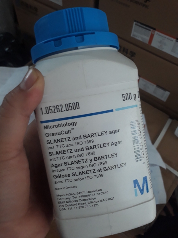 SLANETZ and BARTLEY agar, Merck