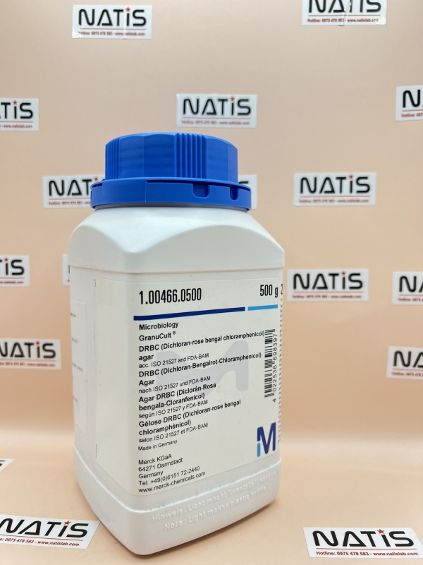 DRBC (Dichloran-rose bengal chloramphenicol) agar, Merck