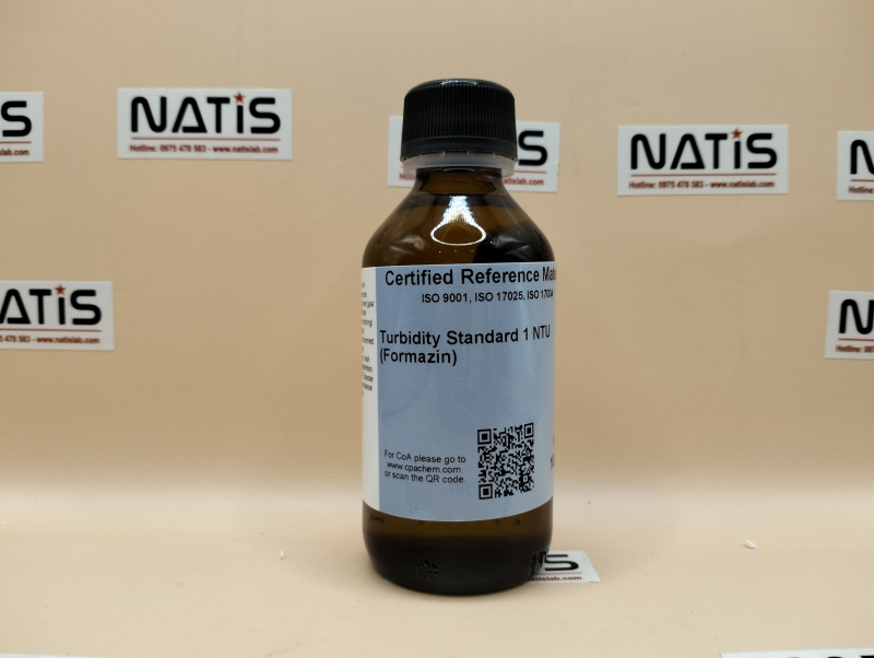 Dung dịch chuẩn Độ đục 1 NTU, mã TD1NTU.L1, hãng CPAchem, Bungari