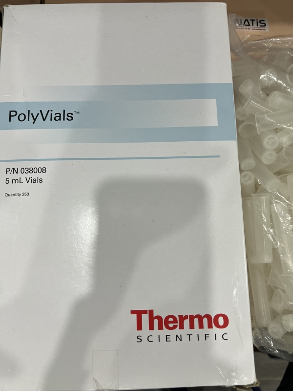Ống đựng mẫu, P/N: 038008, 250 cái/ túi, DIONEX
