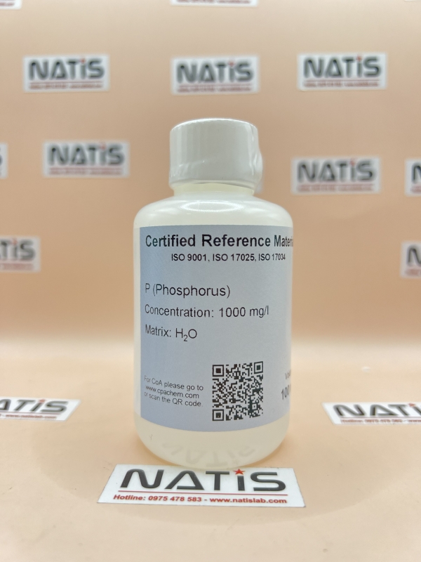 Dung dịch chuẩn ICP - Phosphorus P - 1000 mg/l, mã C040.W.L1, hãng CPAchem, Bungari