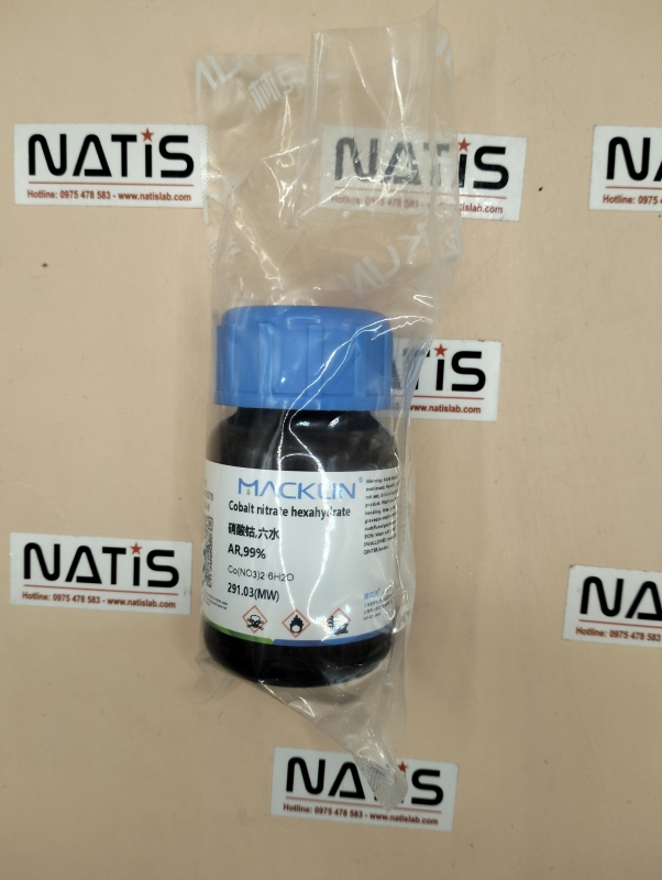 Hóa chất Cobalt nitrate hexahydrate AR, hãng Macklin - TQ