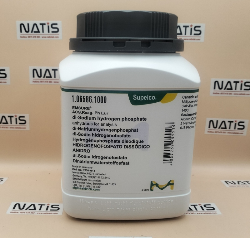 Hóa chất di-Sodium hydrogen phosphate, 1Kg, Merck