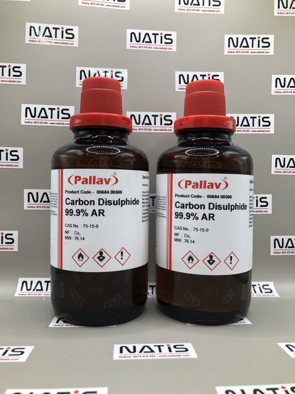 Hóa chất CARBON DISULPHIDE 99.9% AR, hãng Pallav - Ấn Độ