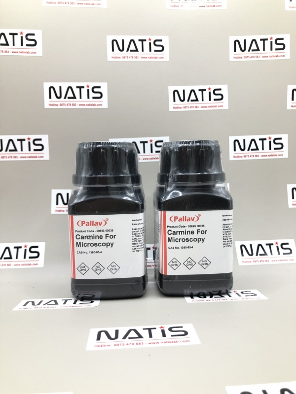 Hóa chất CARMINE FOR MICROSCOPY, hãng Pallav - Ấn Độ