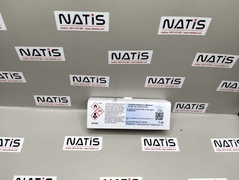 Dung dịch chuẩn Acrylamide [CAS:79-06-1] 100 ug/ml in Methanol, mã P803250, hãng CPAchem - Bungari