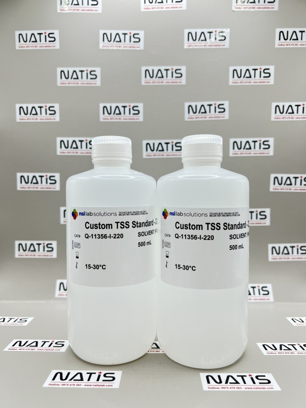 Dung dịch chuẩn TSS 220mg/L, chai 500mL, hãng NSI, Mỹ