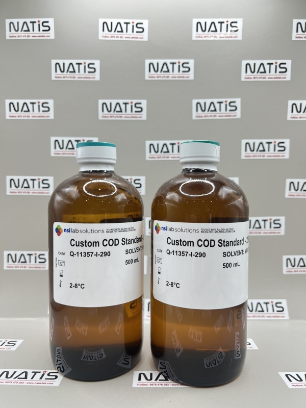 Dung dịch chuẩn COD 290mg/L, chai 500mL, hãng NSI, Mỹ