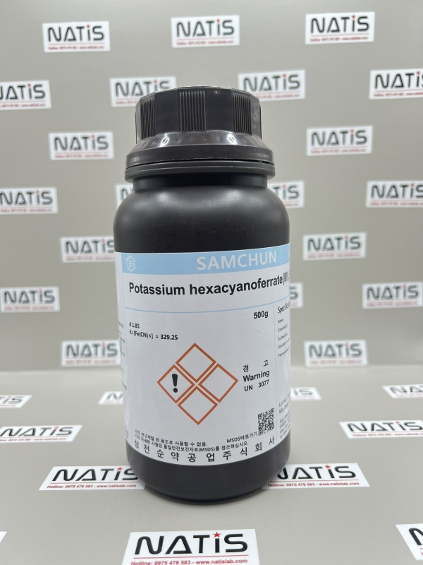 Hóa chất Potassium hexacyanoferrate (III) - K3[Fe(CN)6] - Samchun