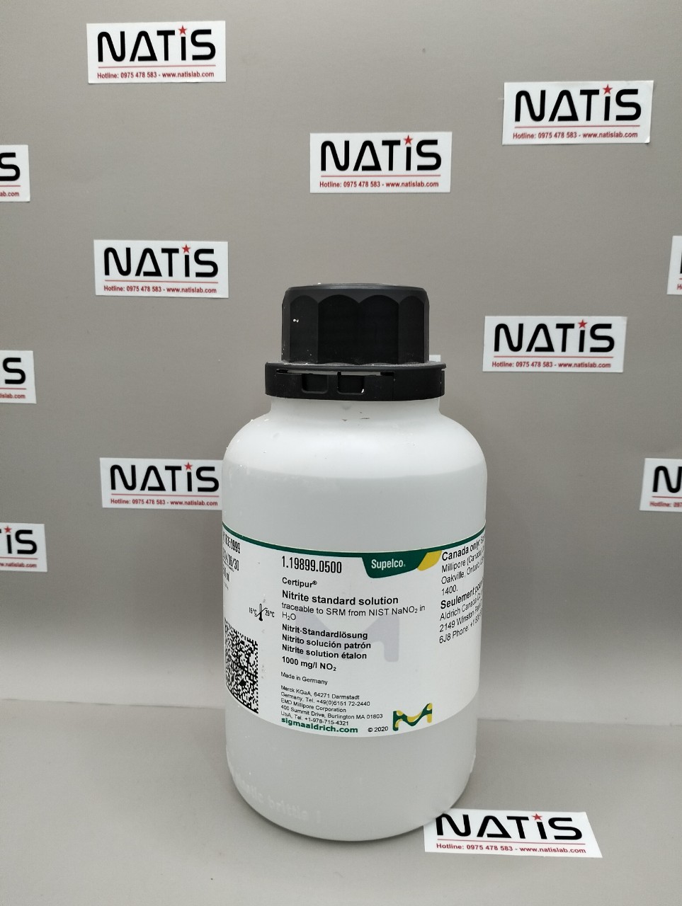 Dung dịch chuẩn Nitrite (NO2) 1000mg/l, Merck