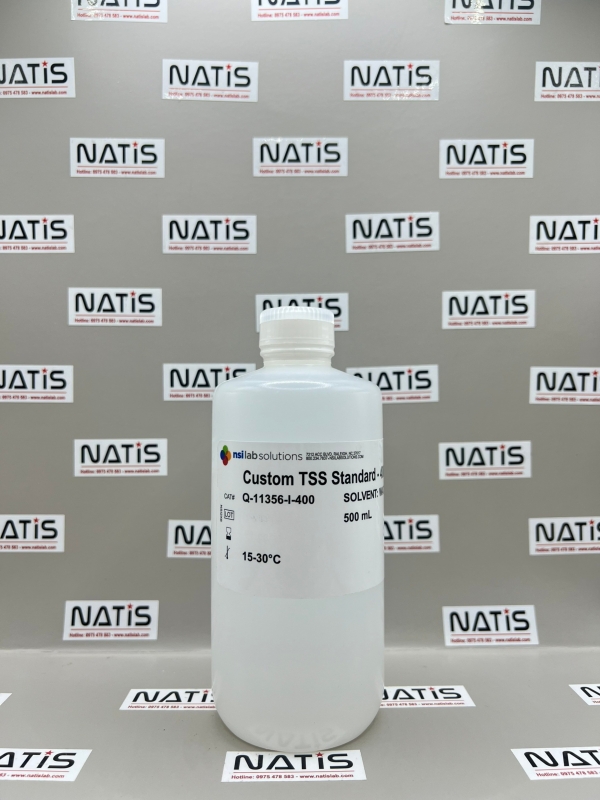 Dung dịch chuẩn TSS 400mg/L, chai 500mL, hãng NSI, Mỹ