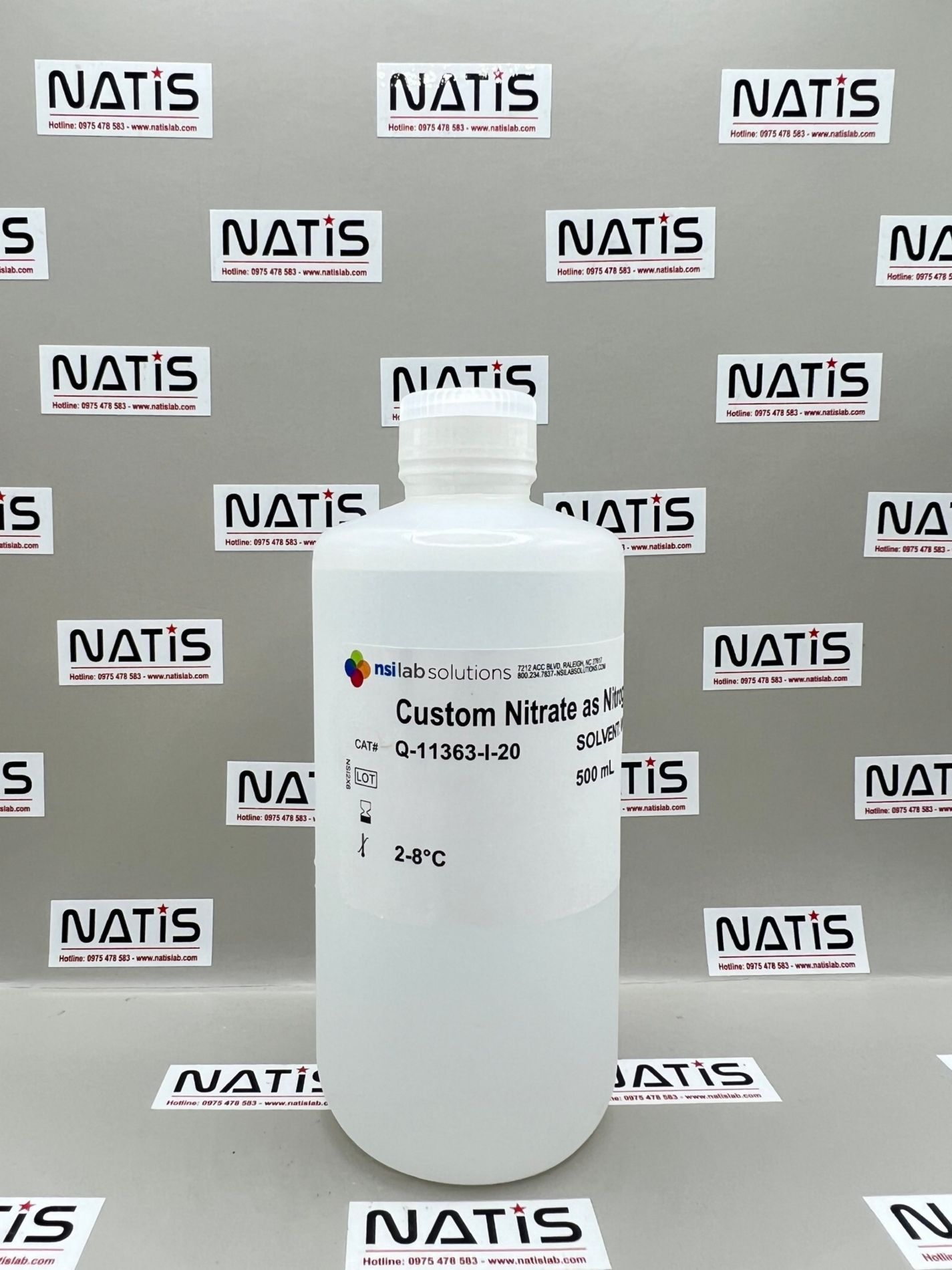 Dung dịch chuẩn Nitrate tính theo Nito (NO3-N) 20mg/L, NSI - USA