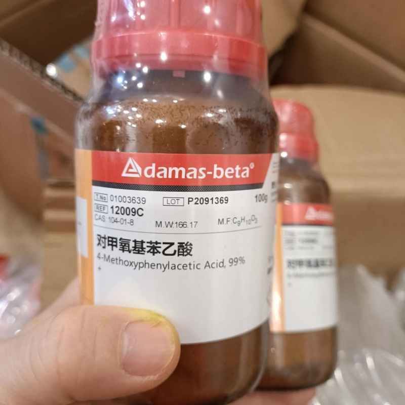 Hóa chất 4-Methoxyphenylacetic Acid, hãng Adamas-beta (TQ)