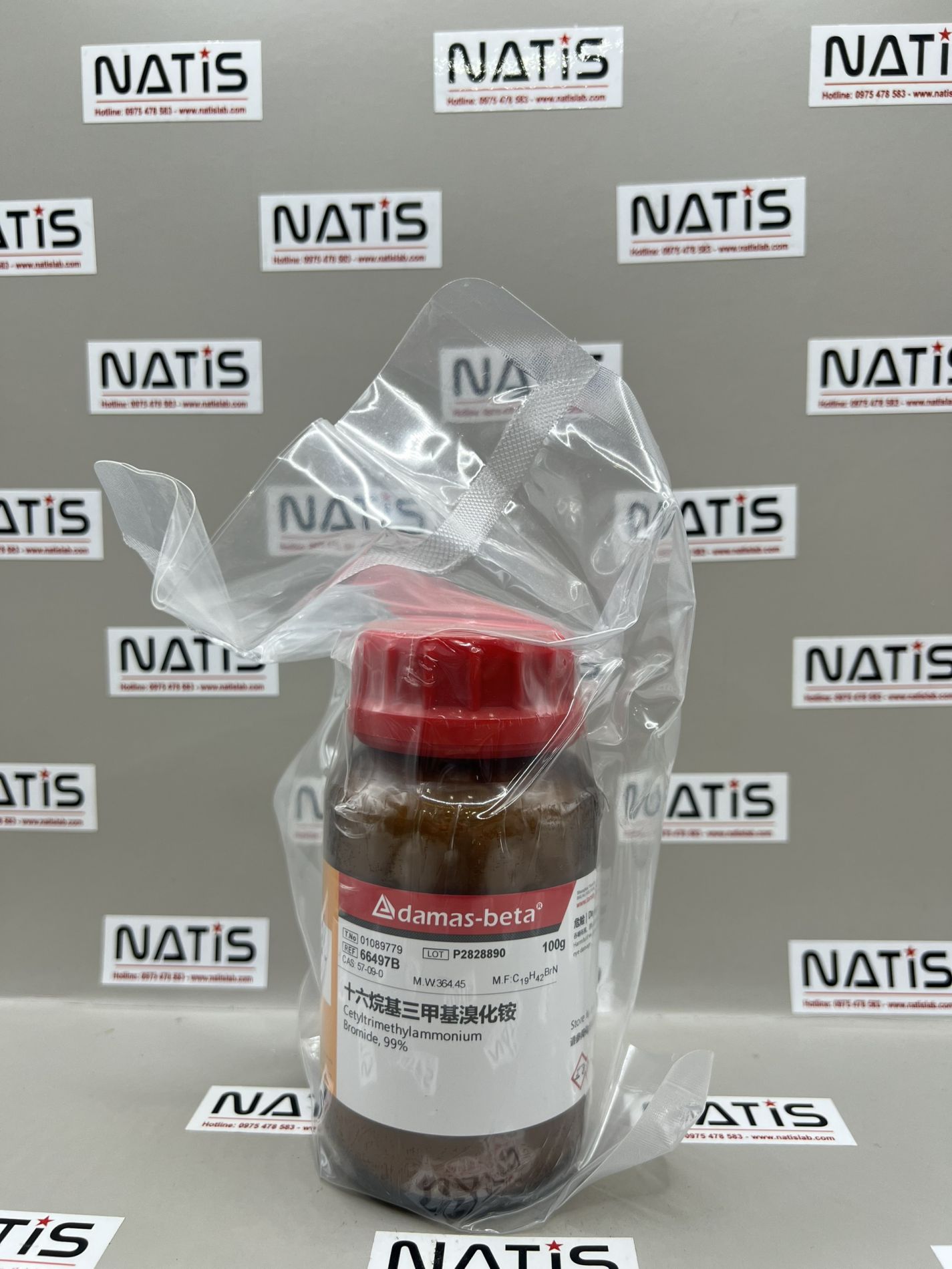 Hóa chất Cetyltrimethylammonium Bromide, hãng Adamas-beta (TQ)