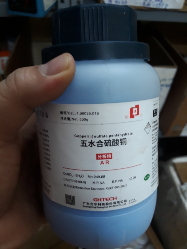 Copper (II) Sulfate Pentahydrate, Trung Quốc