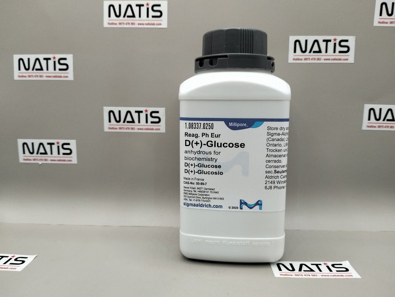 D(+)-Glucose anhydrous, Merck