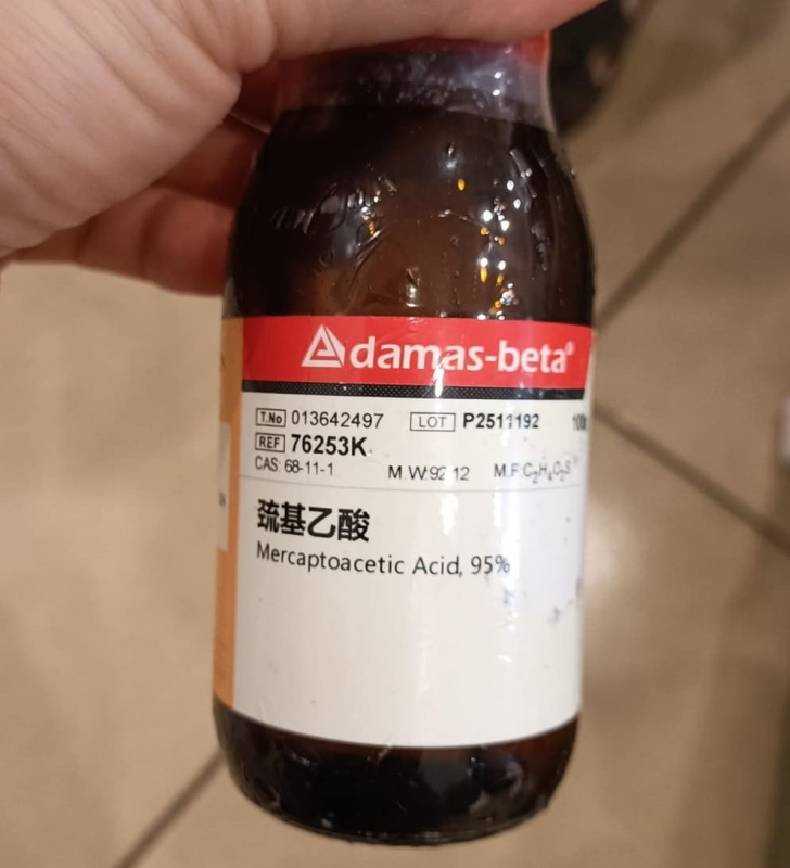 Hóa chất Mercaptoacetic Acid, hãng Adamas-beta (TQ)