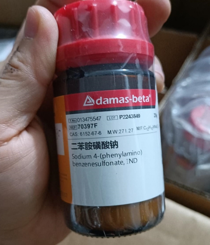 Hóa chất Sodium 4-(phenylamino)benzenesulfonate, hãng Adamas-beta (TQ)