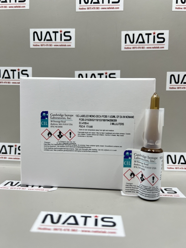 Chất chuẩn PCBs - mã EC-4189-A, lọ 3mL, hãng CIL, Mỹ