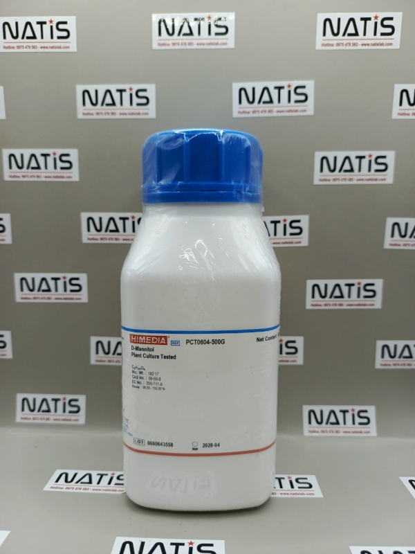 D-Mannitol Plant Culture Tested- PCT0604-500G, Himedia - Ấn Độ